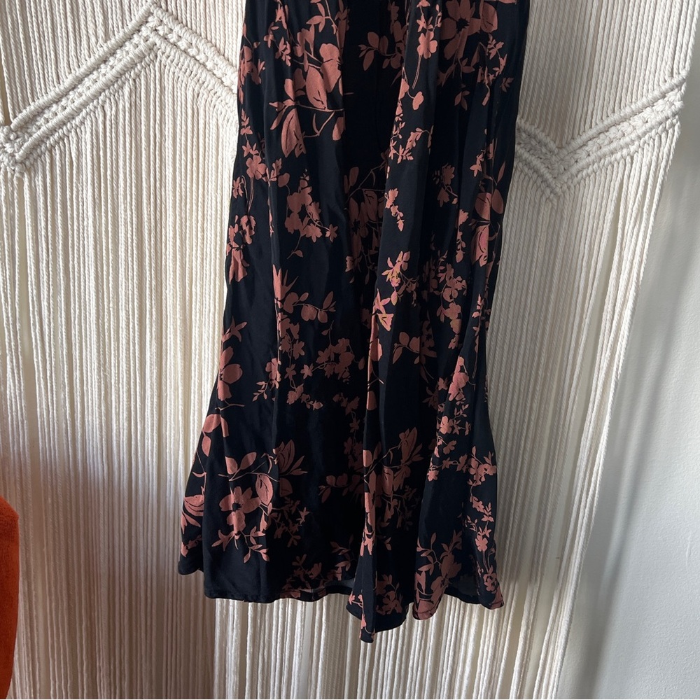 a new day Black Maxi Dress with Blush Floral Print - Picture 12 of 14